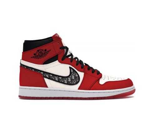 chicago dior jordan 1 red|jordan 1s Dior price.